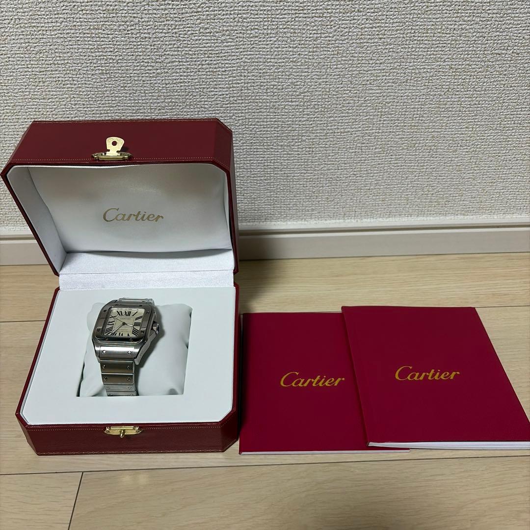 [ヨヨヨ]カルティエ Cartier サントスLM W200737G Buy Used Cartier Santos W200737G | Bob's Watches - Sku: 162492
