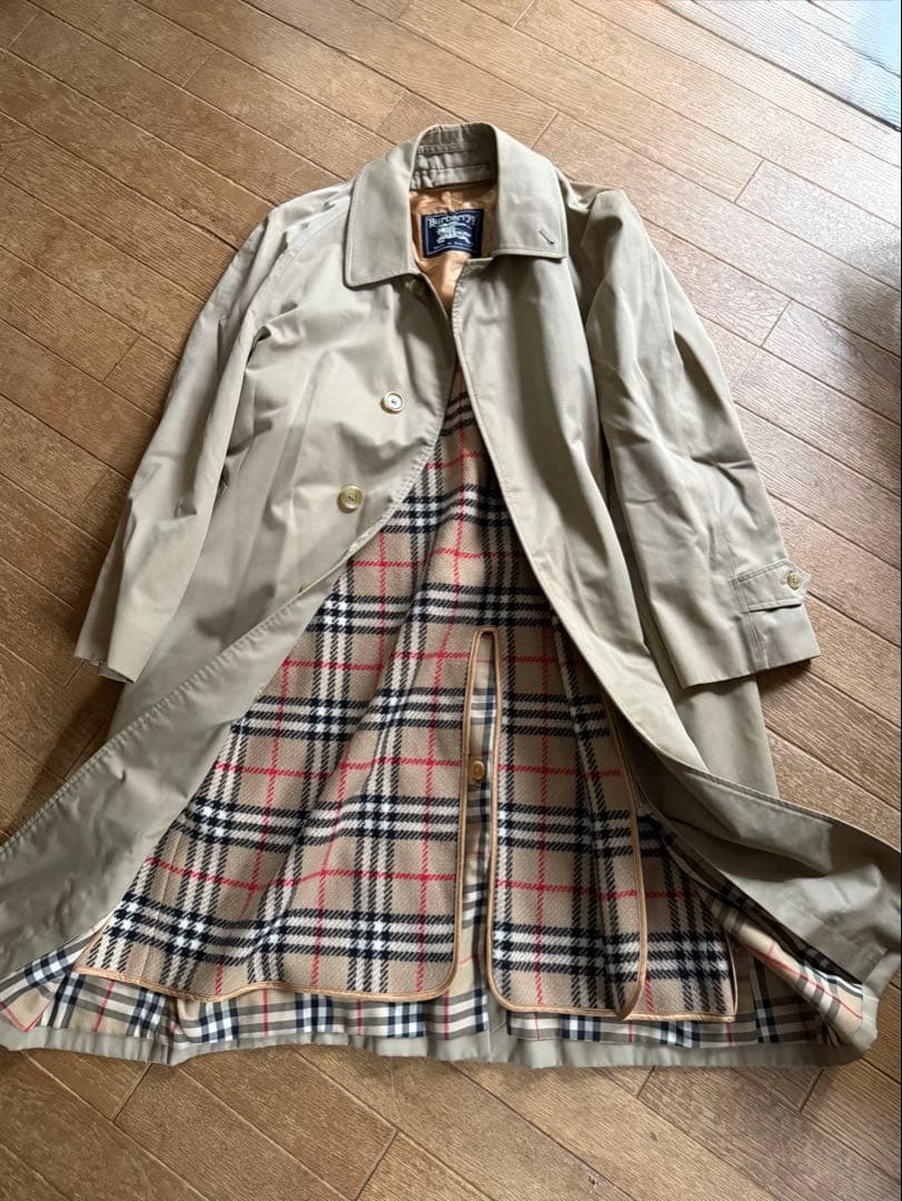 Burberrys ベージュ トレンチコート ユニセックス 大きめ 楽天市場】バーバリー BURBERRY トレンチコート ベージュ レディース