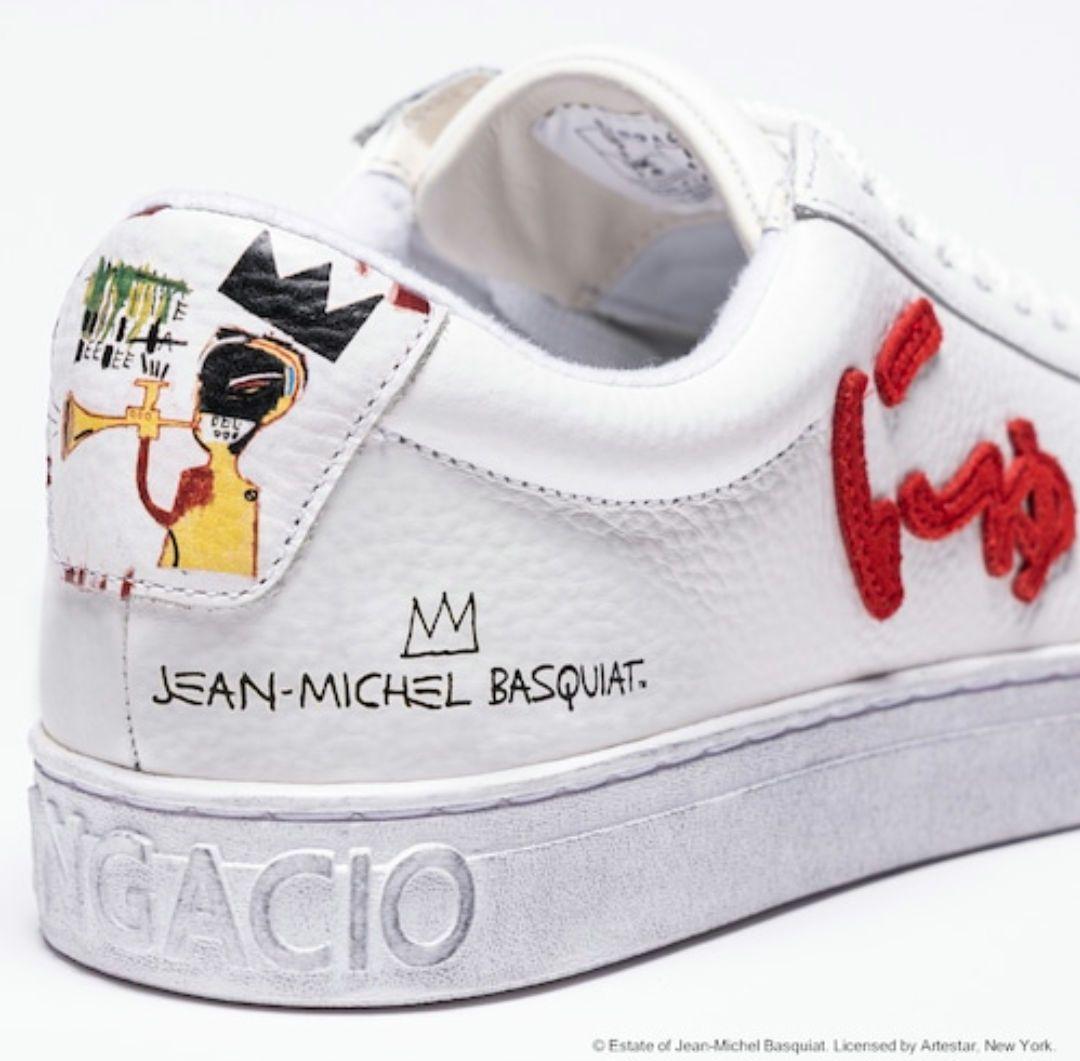 抽選販売】限定コラボスニーカーにゅ〜ずバスキア SANGACIO × BA