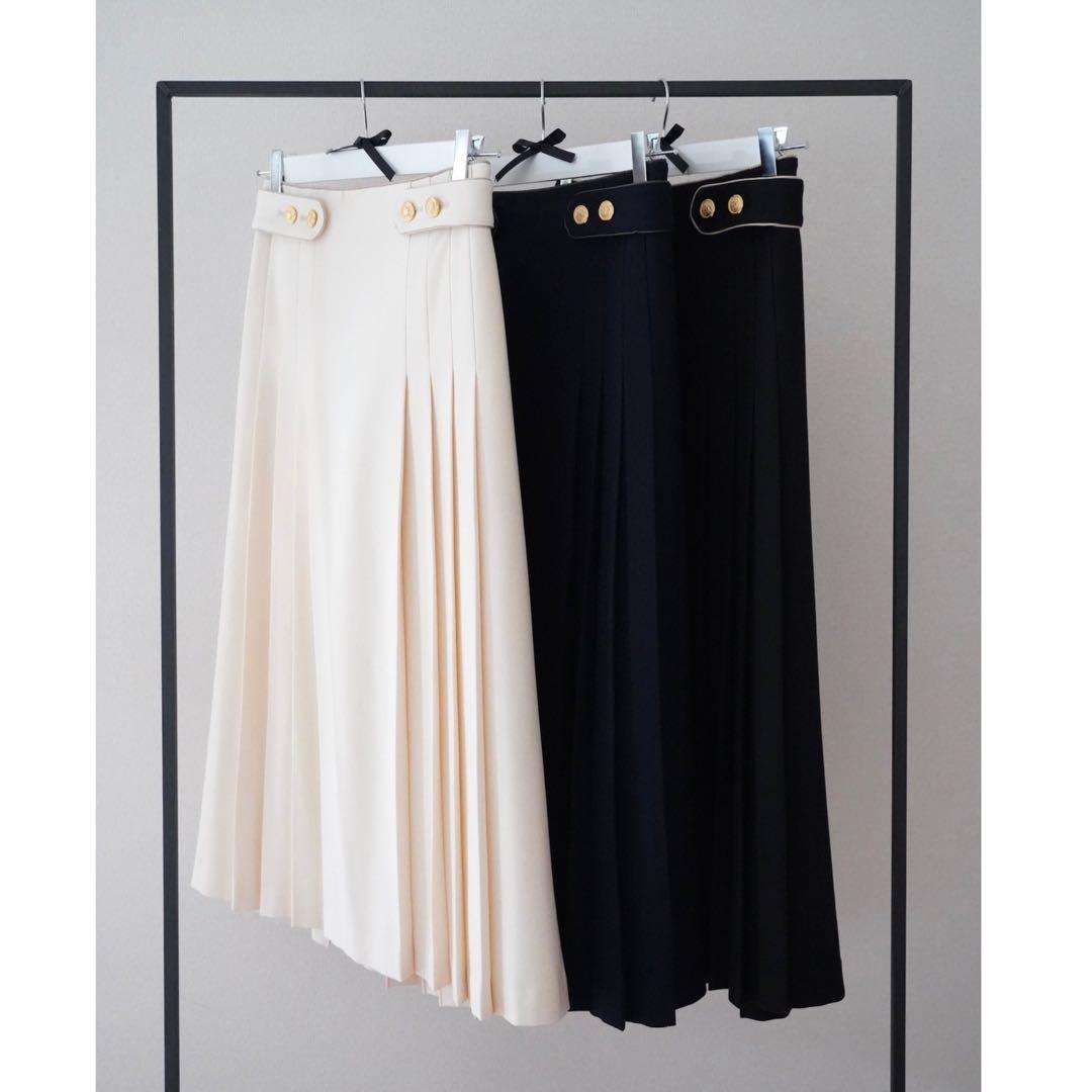 新品 イデアルーチェ クラシカルスカート ネイビー ドルチェ オブリ