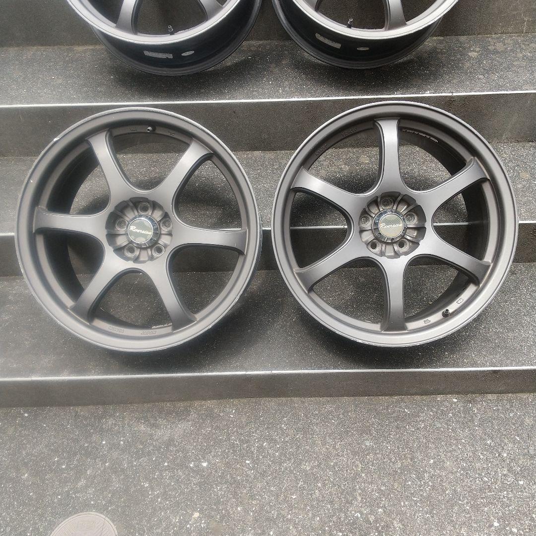 再値下げしました。 ガンメタ 18インチ 7.5j +42 pcd100