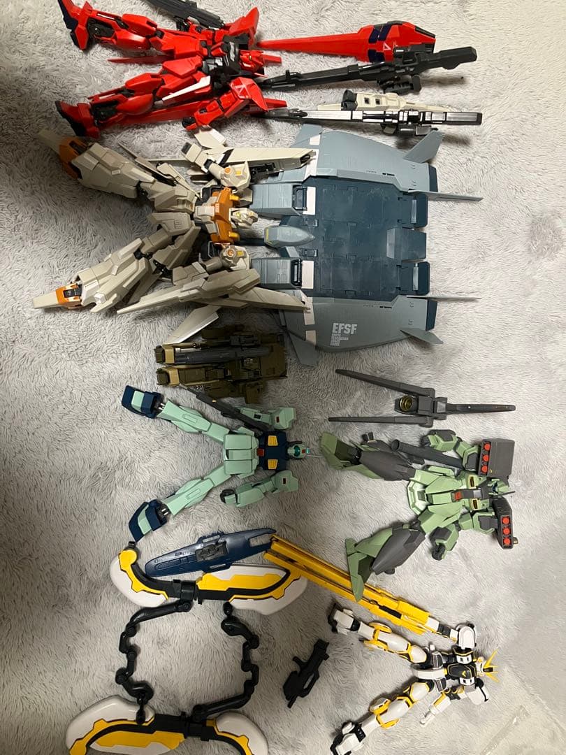 ガンプラ　ジャンク　1 ガンプラ ジャンク 7体セット - メルカリ