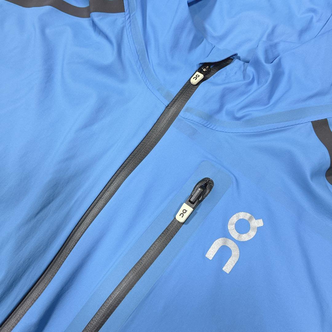 美品】on Weather Jacket ウェザージャケットブルー M - メルカリ