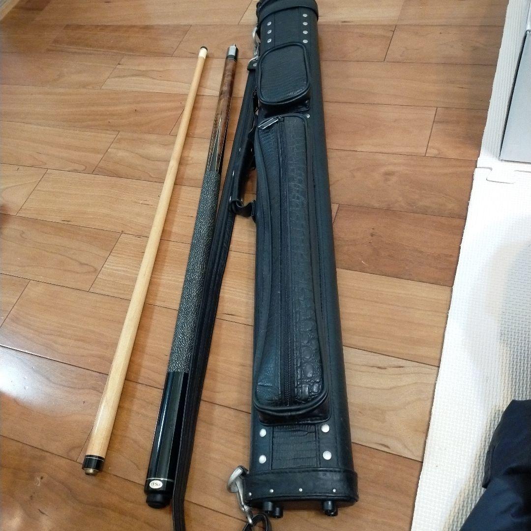 美品　ビリヤードキューセット system21 ケース付き 19.502 ビリヤード キューケース キューテック プロラインソフトケース
