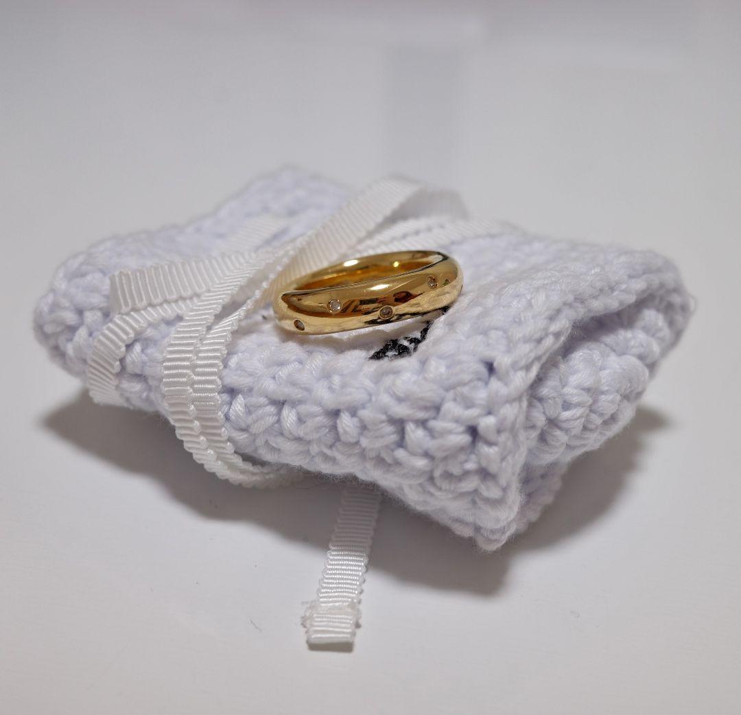 アクセサリー PLOW Drop Ring Diamond -Gold-