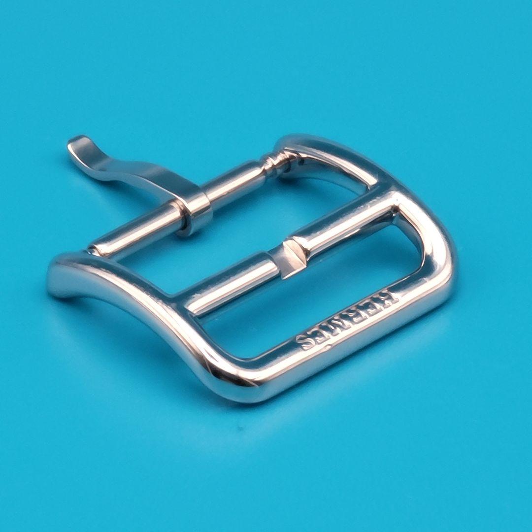 HERMES用品【1701】中古品 エルメス 純正 幅17㎜ 尾錠 銀色シルバー