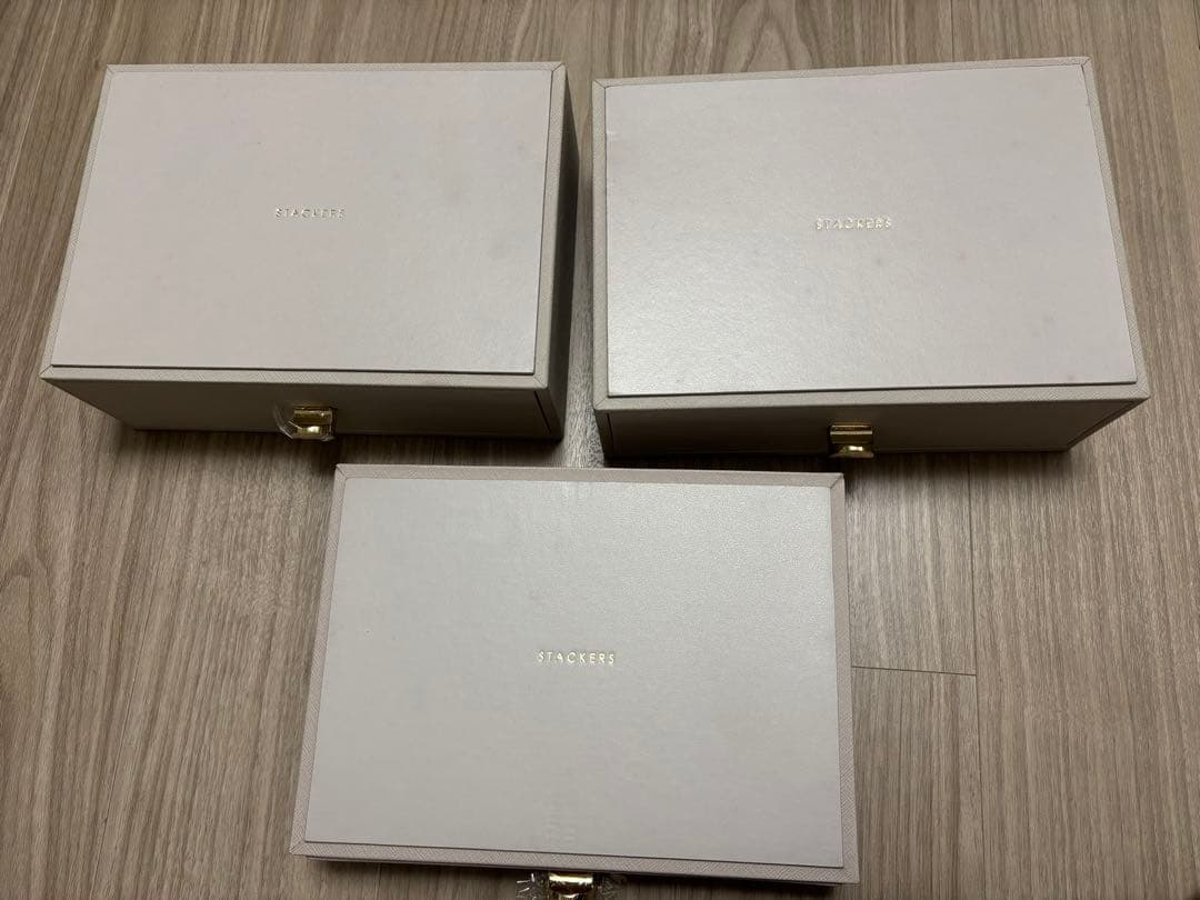 スタッカーズ ジュエリーボックス ドゥロワー 3sec 20sec 3点セット