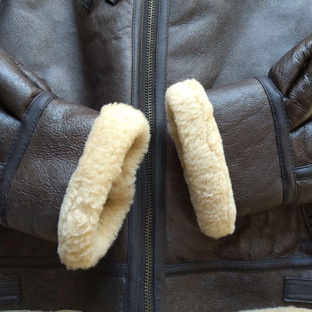 90's B3 XL フライトジャケット ムートンジャケット ツーリング - メルカリ