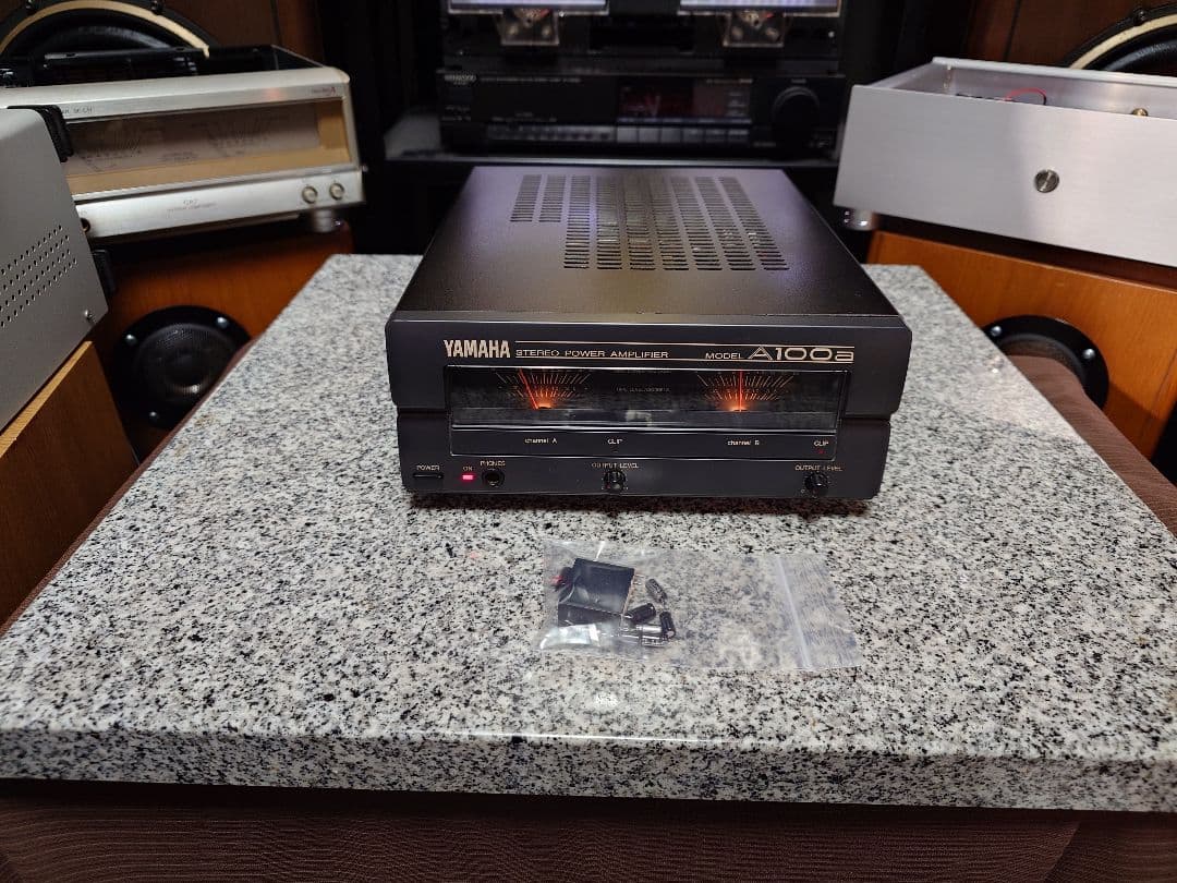 YAMAHA A100a パワーアンプ メンテナンス済み！元箱付き！ - メルカリ