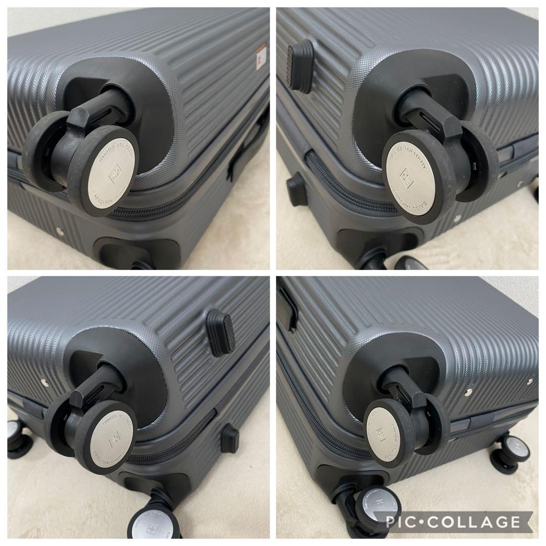 【展示品】SWISS MILITARY 機内持ち込みサイズ　キャリー　38.5L