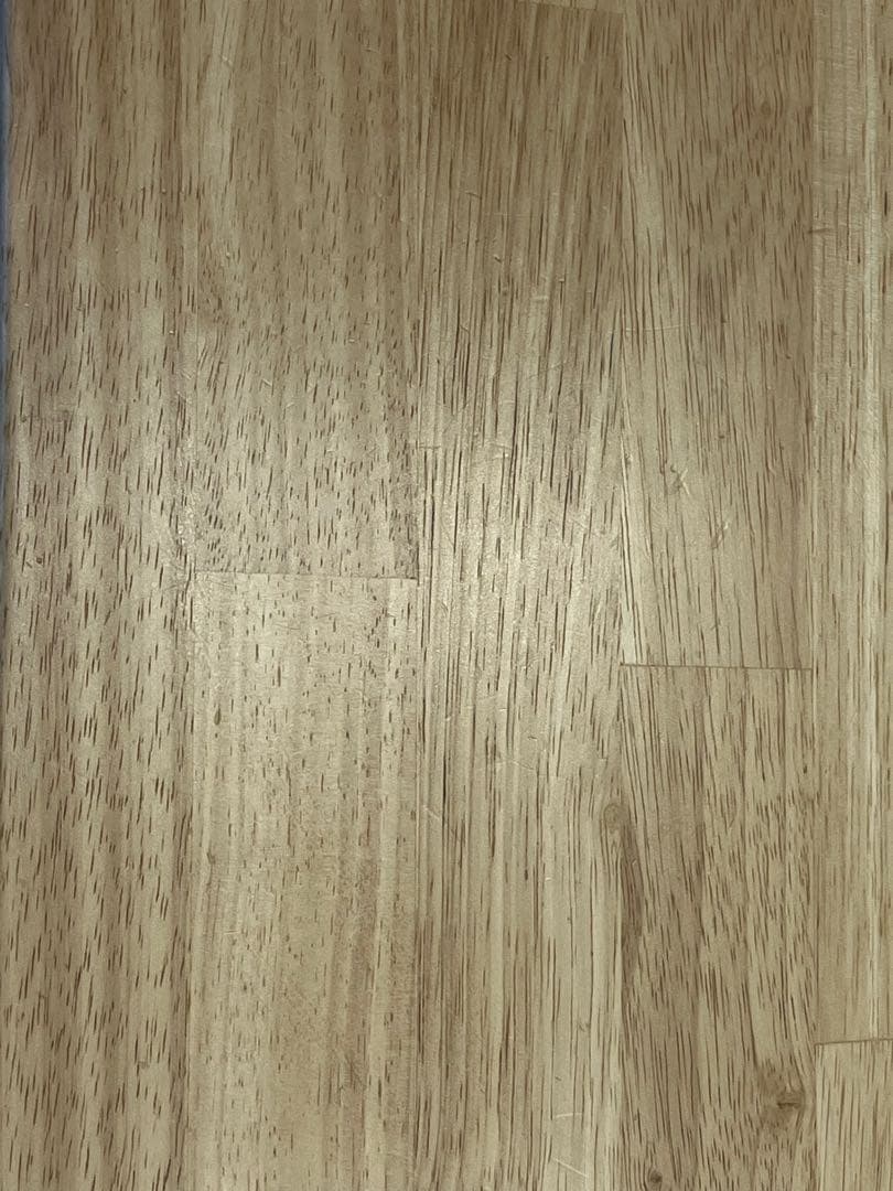 KANADEMONO デスク ラバーウッド ナチュラル サンドベージュ脚 - メルカリ