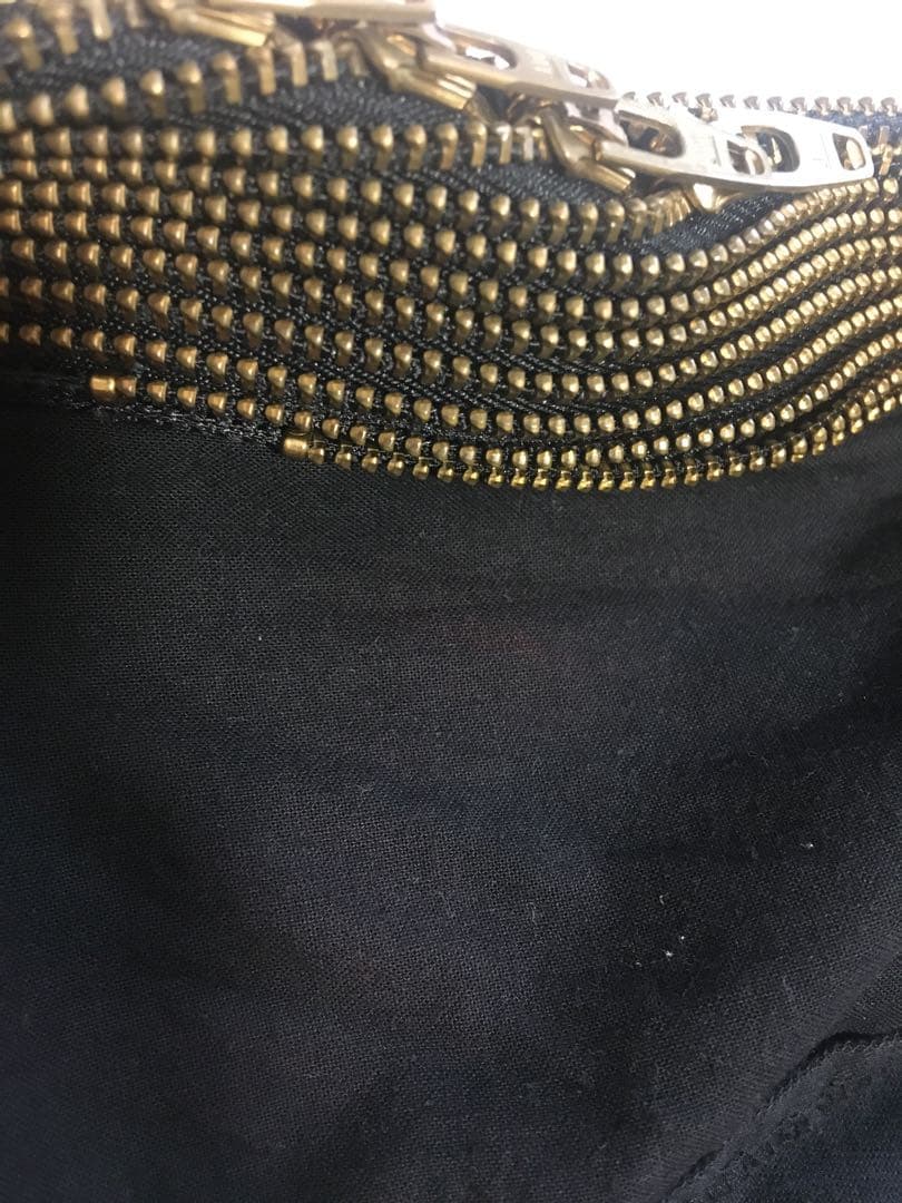 2005SS ファスナー 黒 トップス Sサイズ