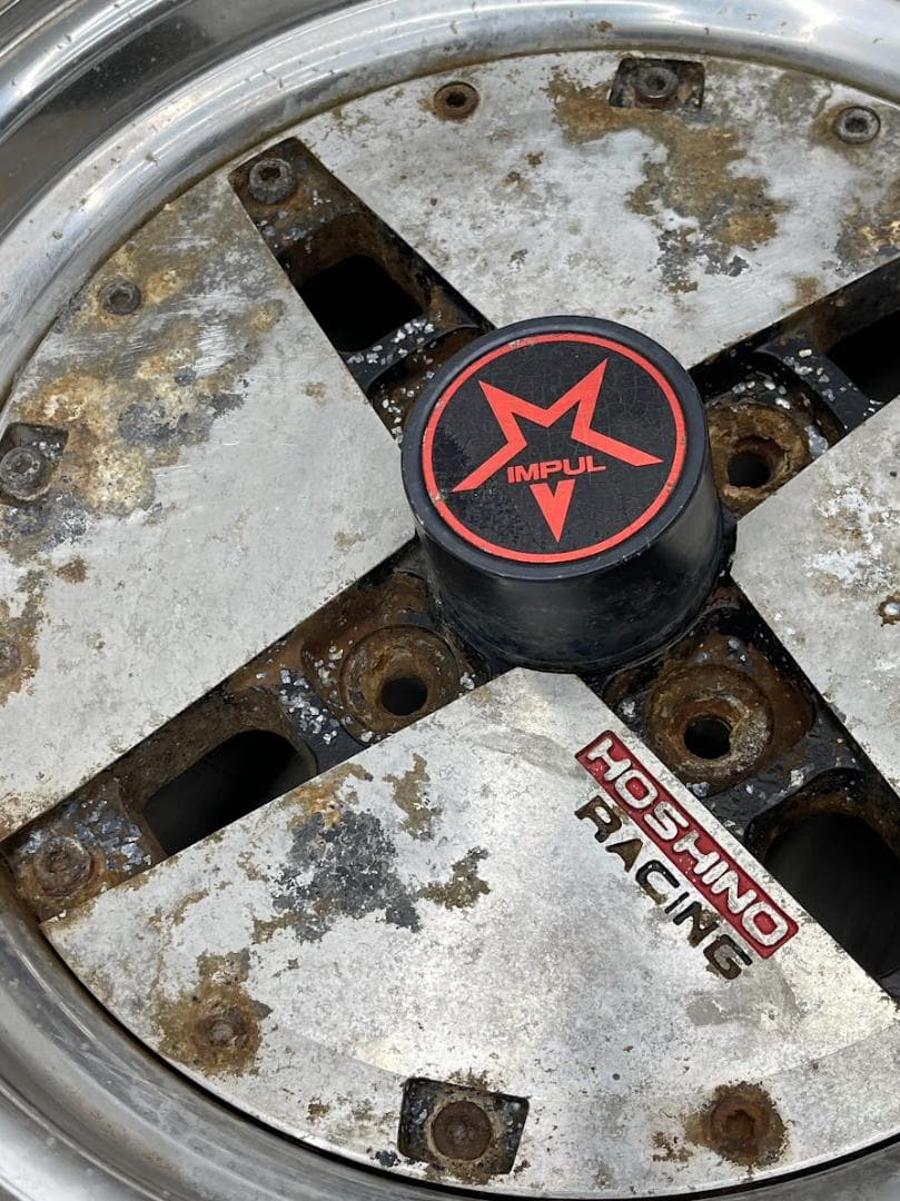 旧車 インパル HOSHINO RACING ホイール 4本 6.5J 15イン