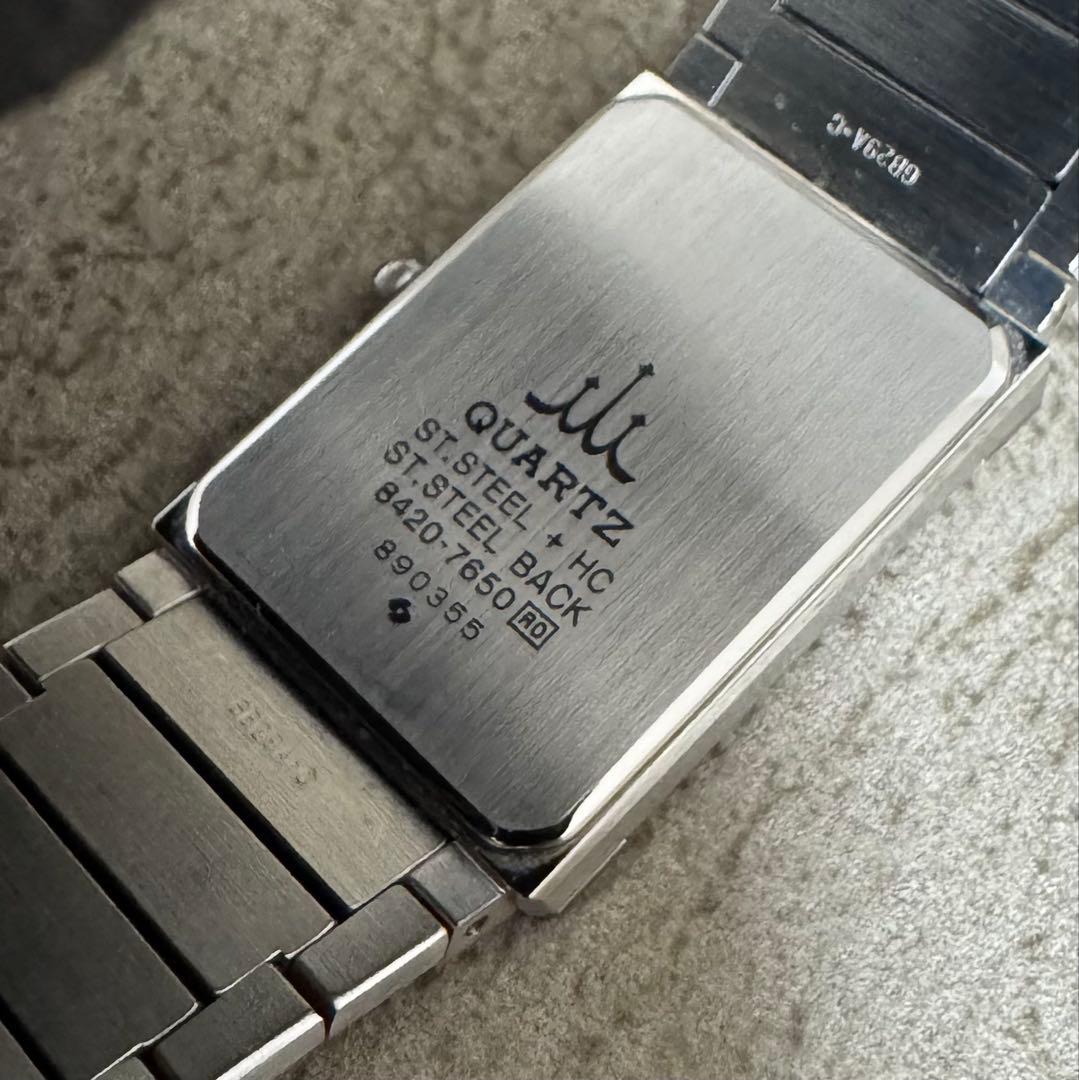 極美品 完動】SEIKO セイコー CREDOR TANK 8420 7650 - メルカリ