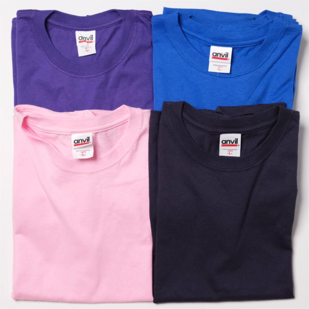 anvil Tシャツ Youth L Frost Pink デッドストック 新品 - メルカリ