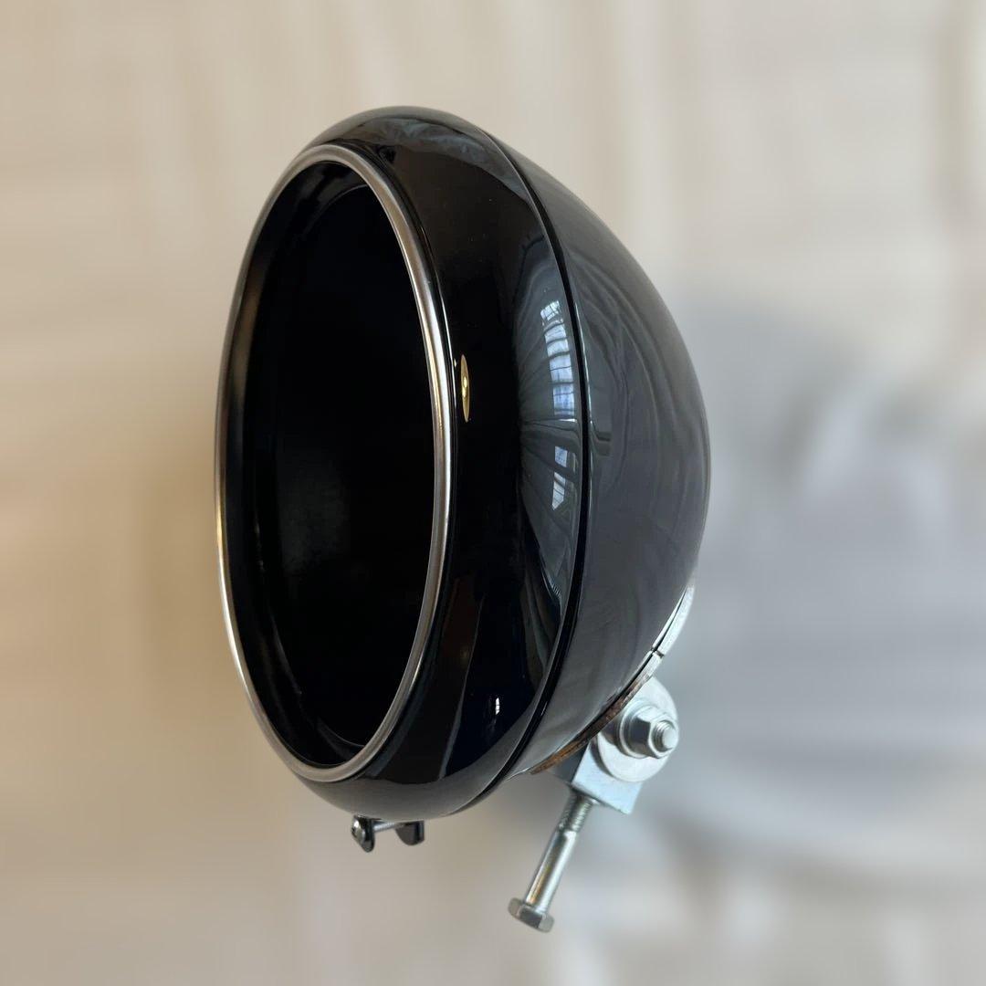 ハーレー 7インチ ヘッドライトハウジング グロスブラック - メルカリ
