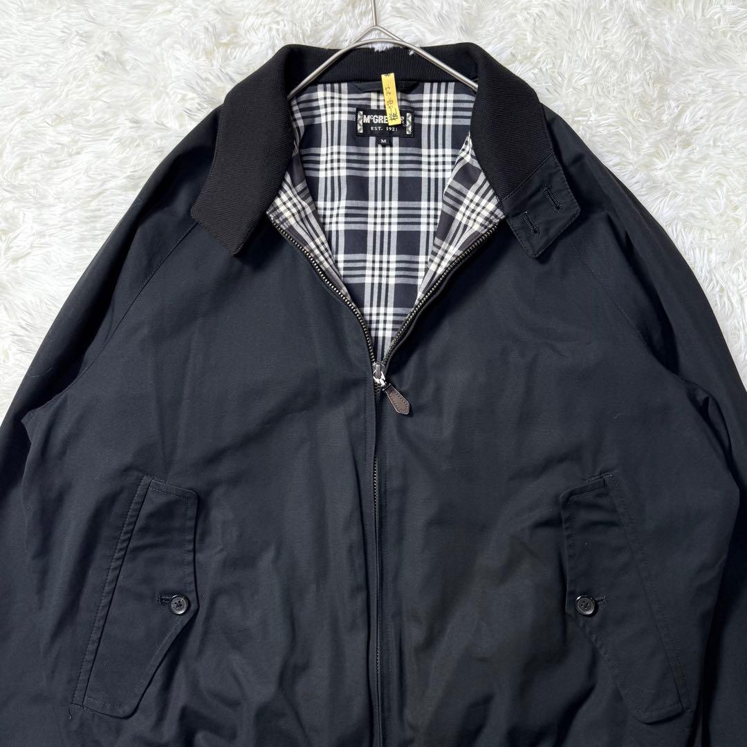 McGREGOR ハリントンジャケット スイングトップ G9 短丈 M 黒 - メルカリ