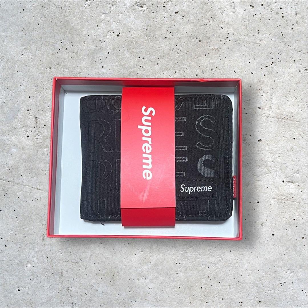 supreme 二つ折り財布 黒 supreme 二つ折り財布 黒 シュプリーム ブラック｜Yahoo!フリマ（旧