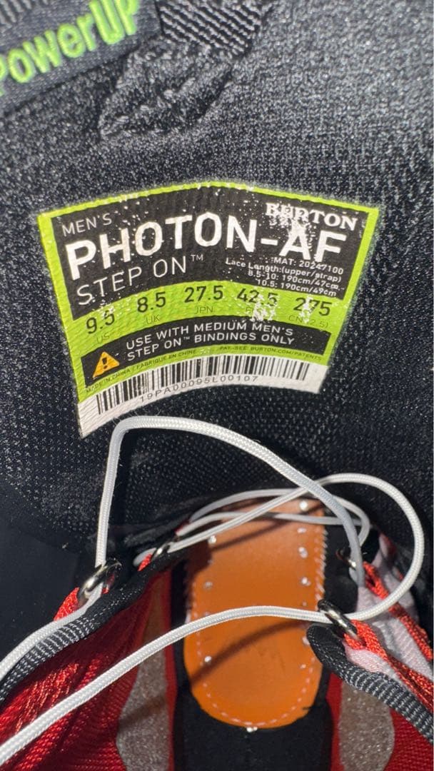 スノーボード BURTON PHOTON STEP ON 27.5cm