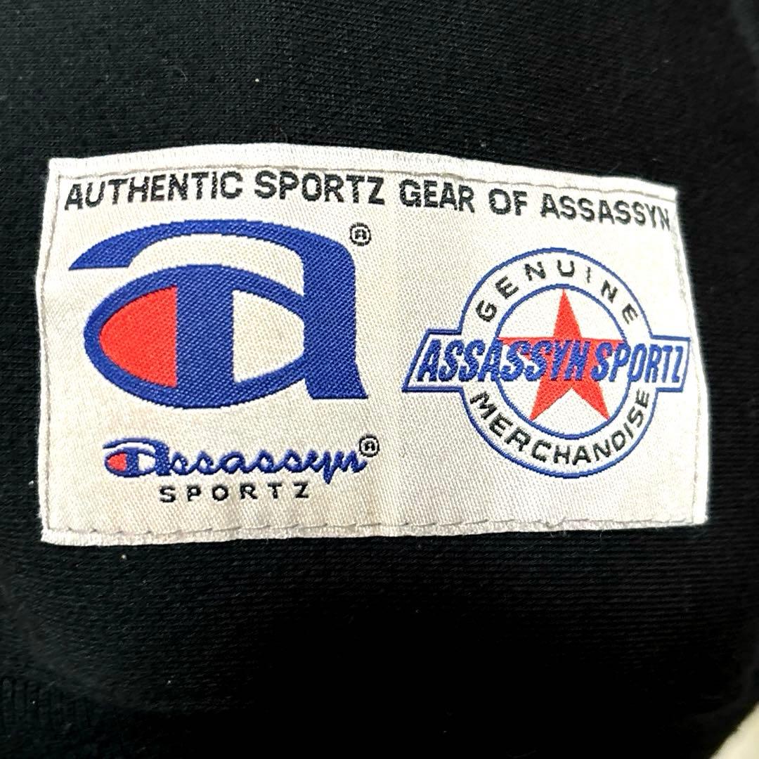 ASSASSYN JEANZ × CHAMPION コラボ パーカー - メルカリ