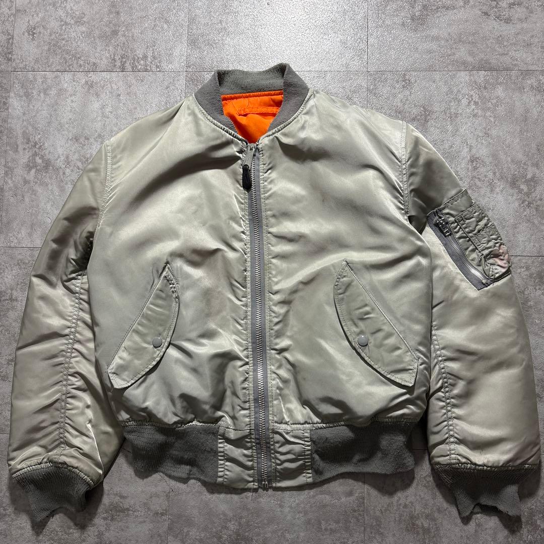 80s alpha reversible ma-1 USA製 ideal M - メルカリ