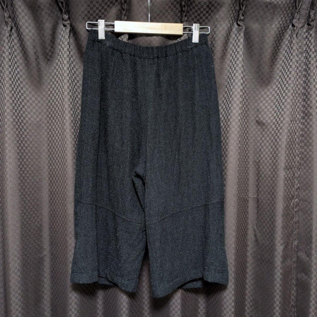 センソユニコ【i−mu】墨黒のカジュアルクロップドパンツ - メルカリ