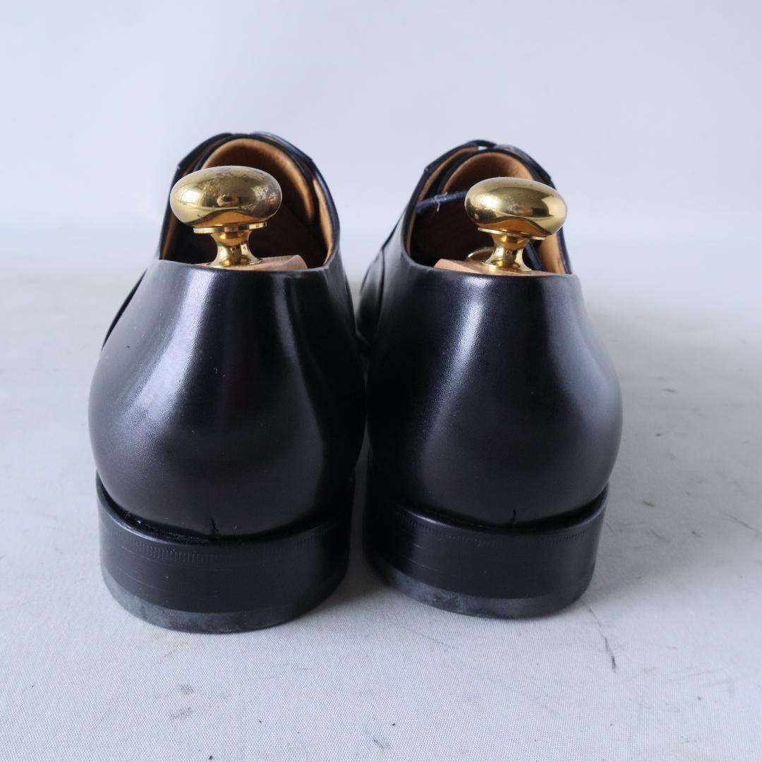 未使用フランチェスコベニーニョ内羽根ストレートチップ黒6.5 25.5