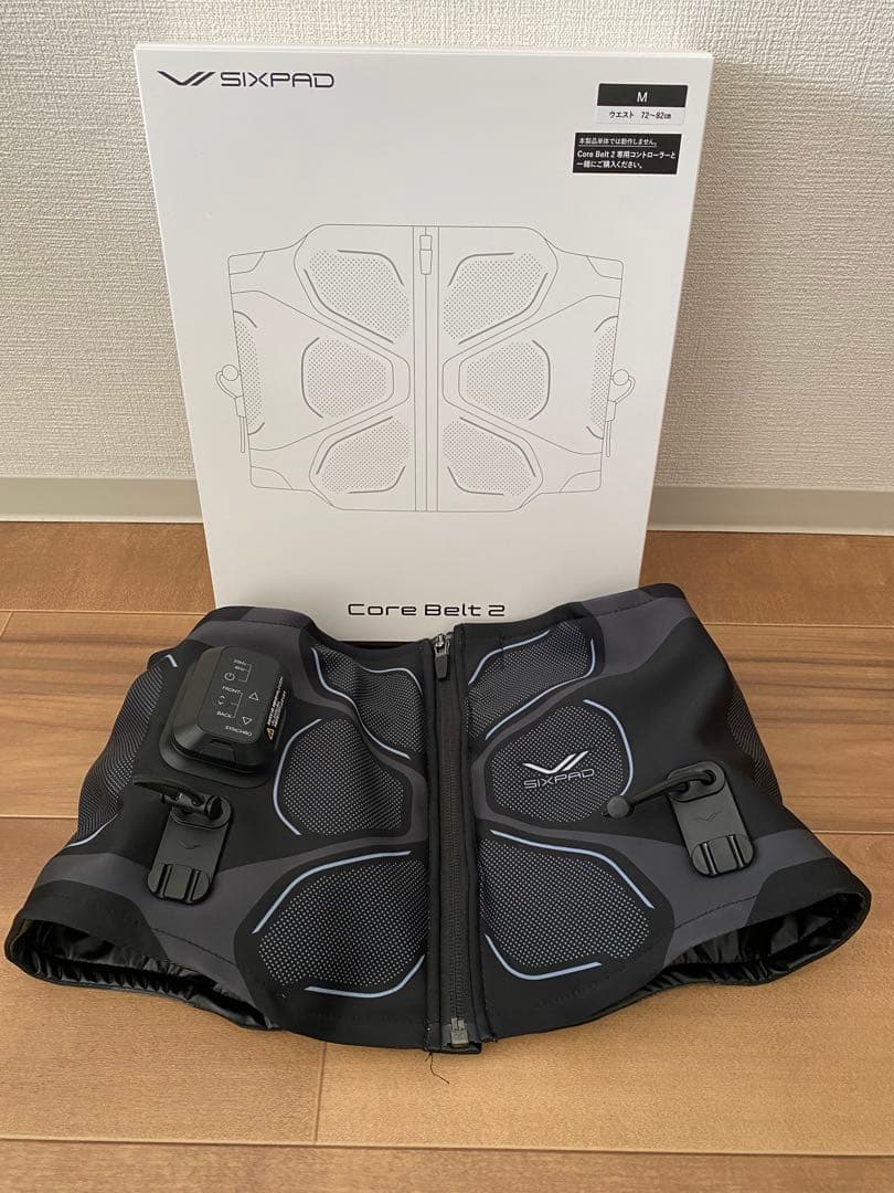 SIXPAD Core Belt 2 Mサイズ ブラック SIXPAD Core Belt 2【Mサイズ】 シックスパッド コアベルト 筋トレ