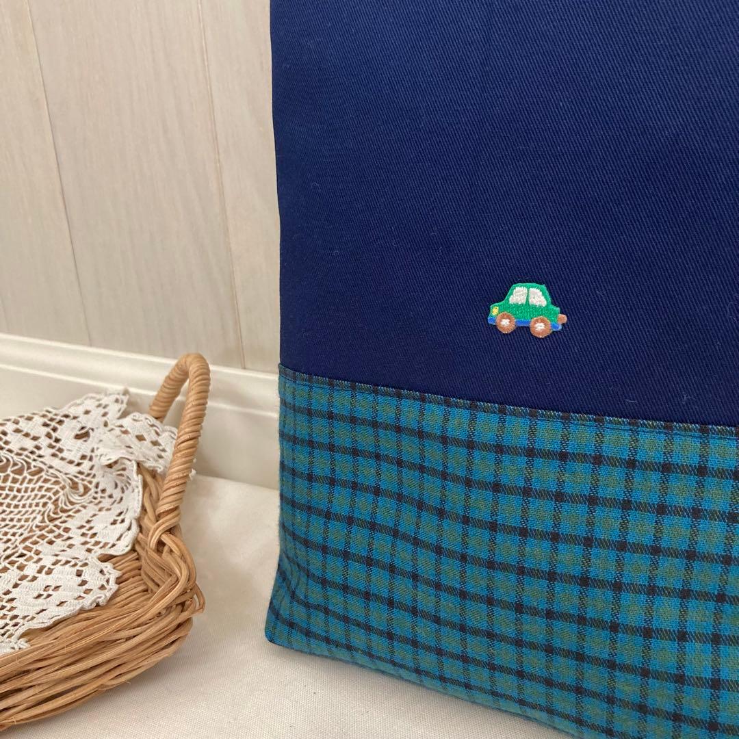 受注【現品限り】《ファミリアワッペン使用》通園通学グッズ　5点セット　クローバー