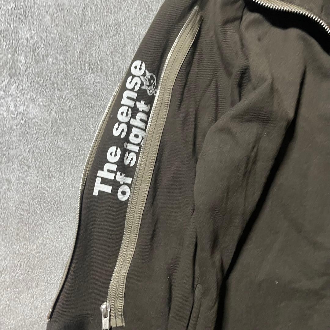 00s y2k ppfm ギミック ジップ パーカー archive - メルカリ