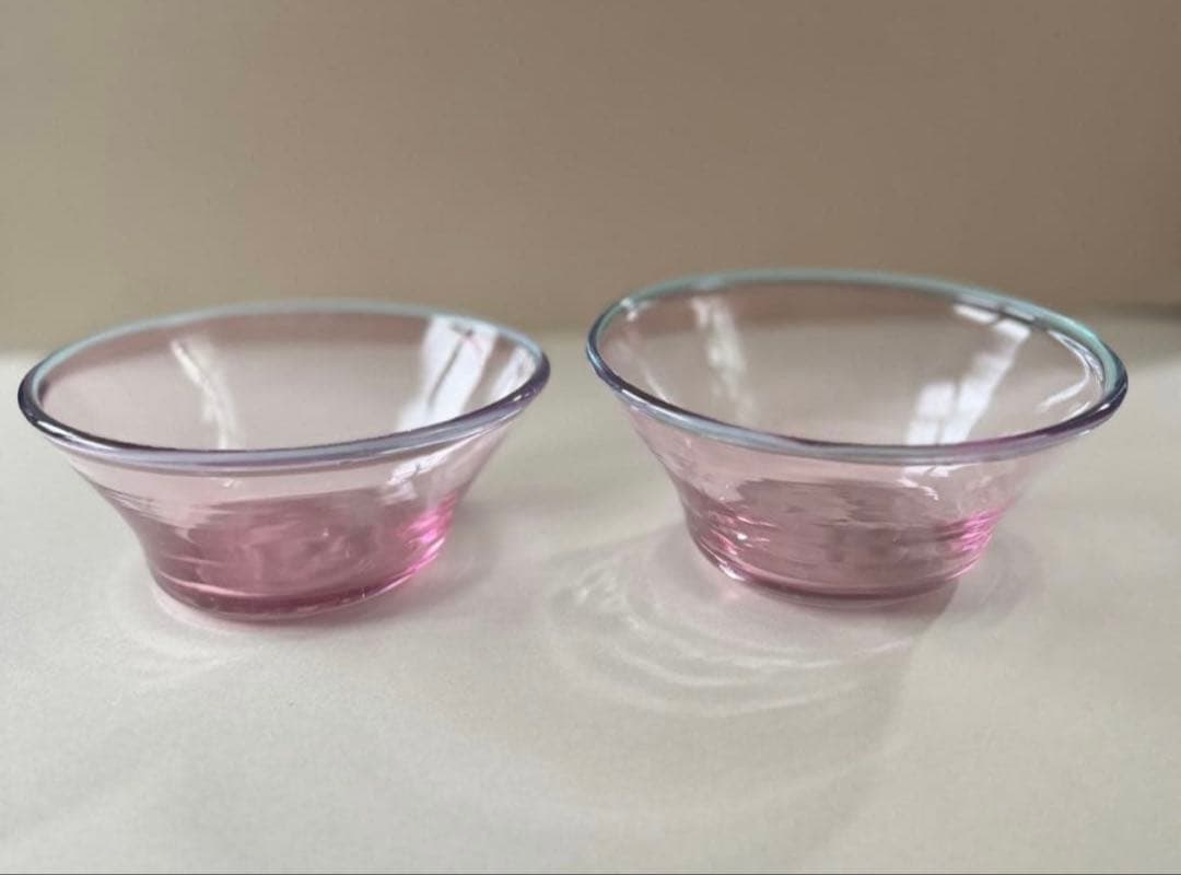 ⚠️出品11月末まで⚠️ おおやぶみよ さんのガラス鉢セット おおやぶみよ＿スピカ浅鉢（アクアブルー） | HIZUKI