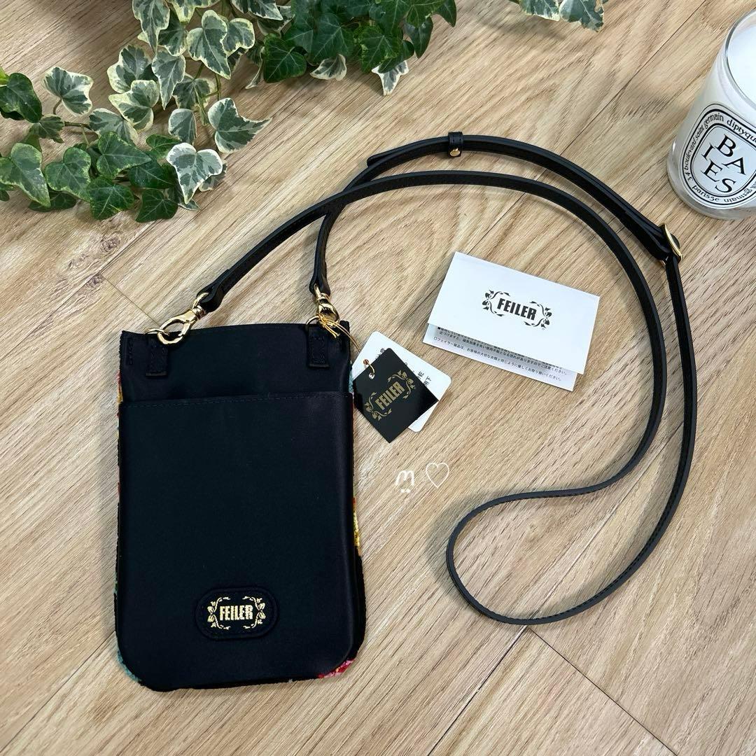 新品 フェイラー ハイジスマホポシェット 斜めがけショルダーバッグ