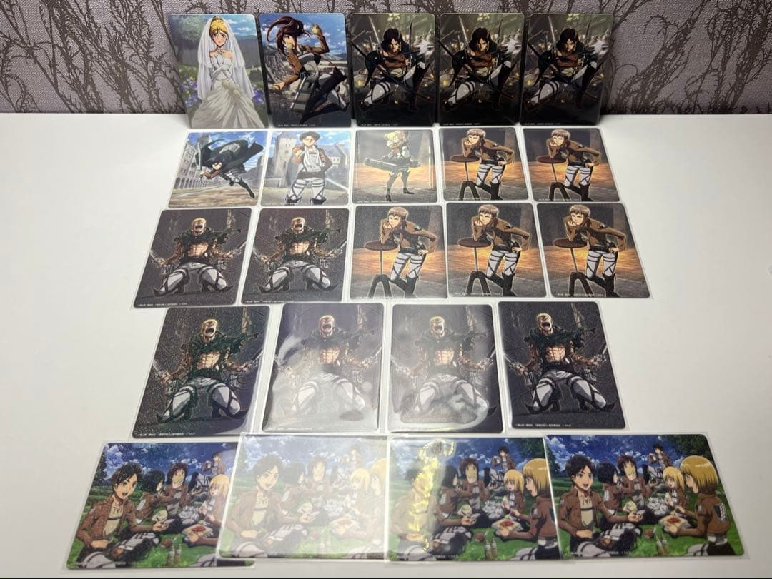 絶版 ジーククローネ 進撃の巨人 まとめ売り 限定 プロモ UR キラ