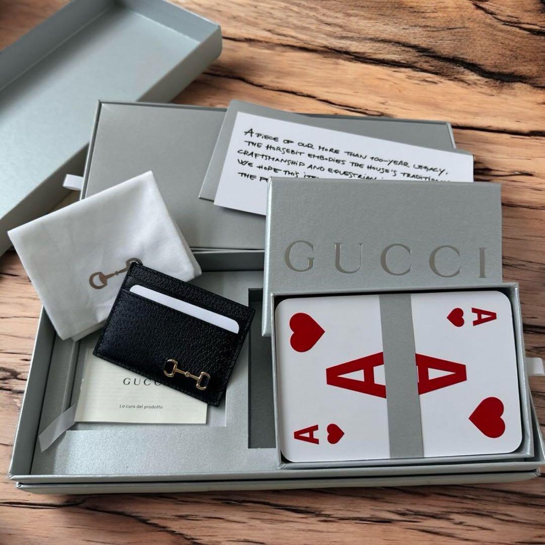 非売品】GUCCI カードケース & BIGトランプ ノベルティ - メルカリ