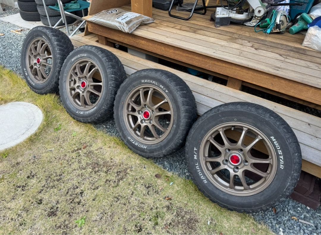 MUDSTAR RADIAL M/T 15インチ1本195\65R15① Amazon.co.jp: MUDSTAR RADIAL M/T 195/65R15 91T WL ホワイトレター