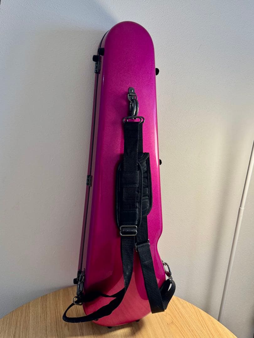 J.W.EASTMAN バイオリンケース 4/4サイズ メタリックピンク