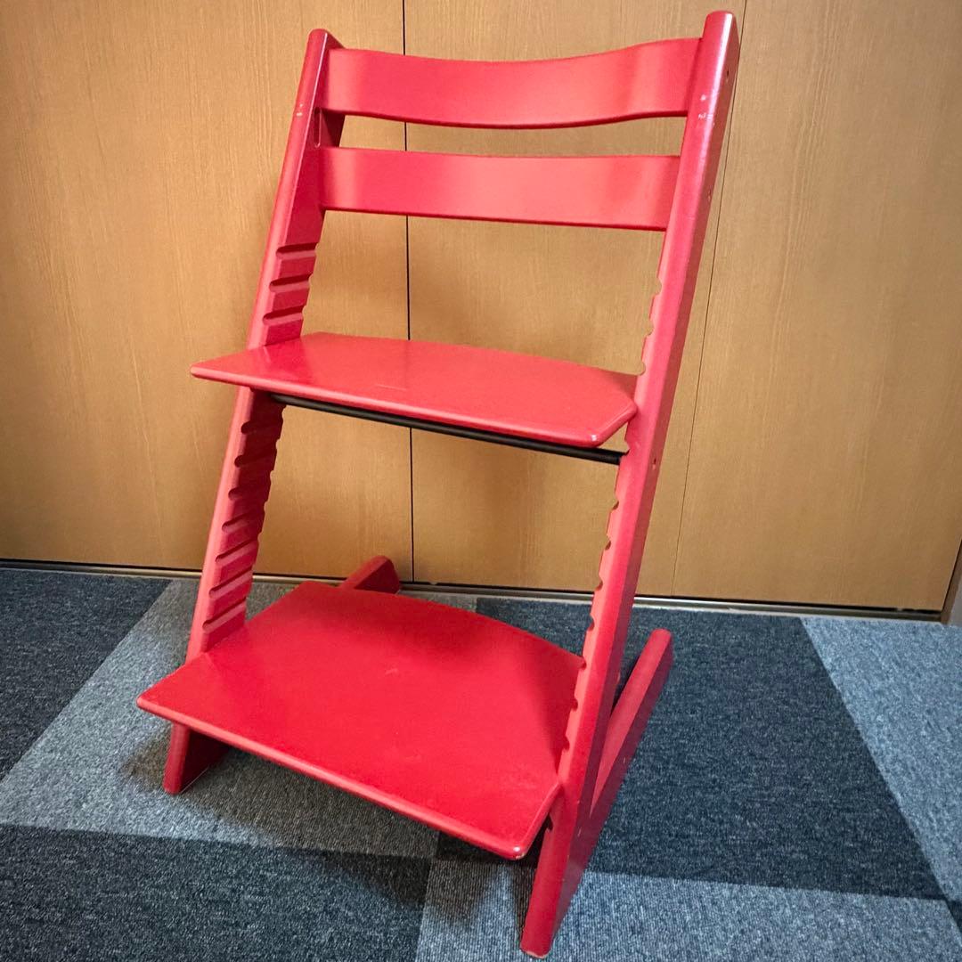 STOKKE ストッケ トリップトラップ❗️レッド❗️ - メルカリ