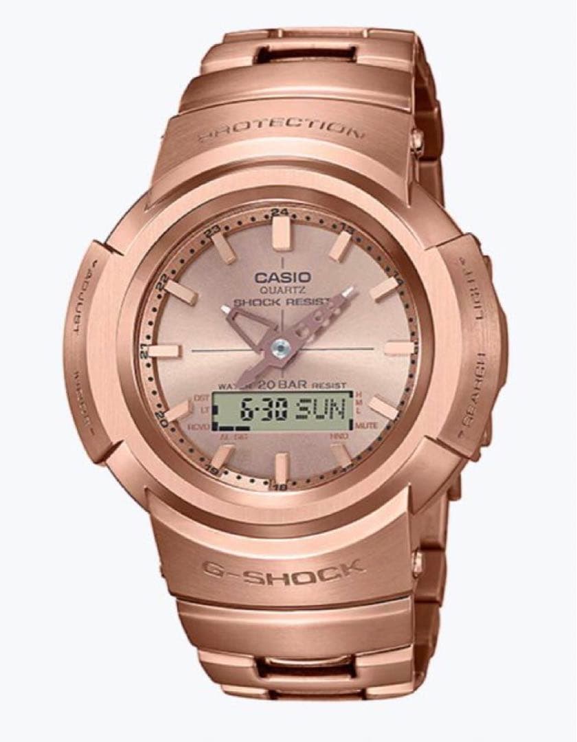 時計 G-SHOCK AWM-500GD-4AJF AWM500GD-4A | Brown Full Metal Watch - G-SHOCK | CASIO