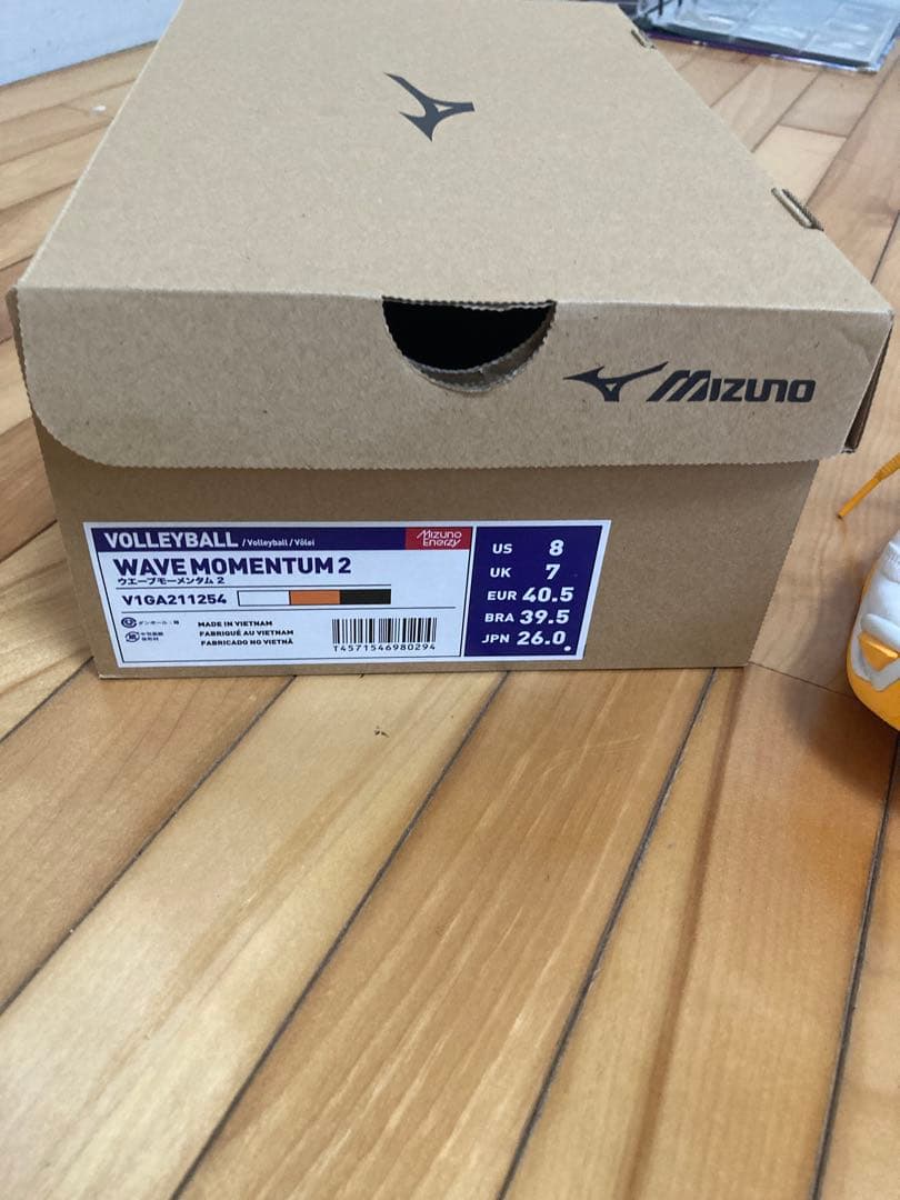 専用　WAVE MOMENTUM 2 バレーボールシューズ　26.0cm