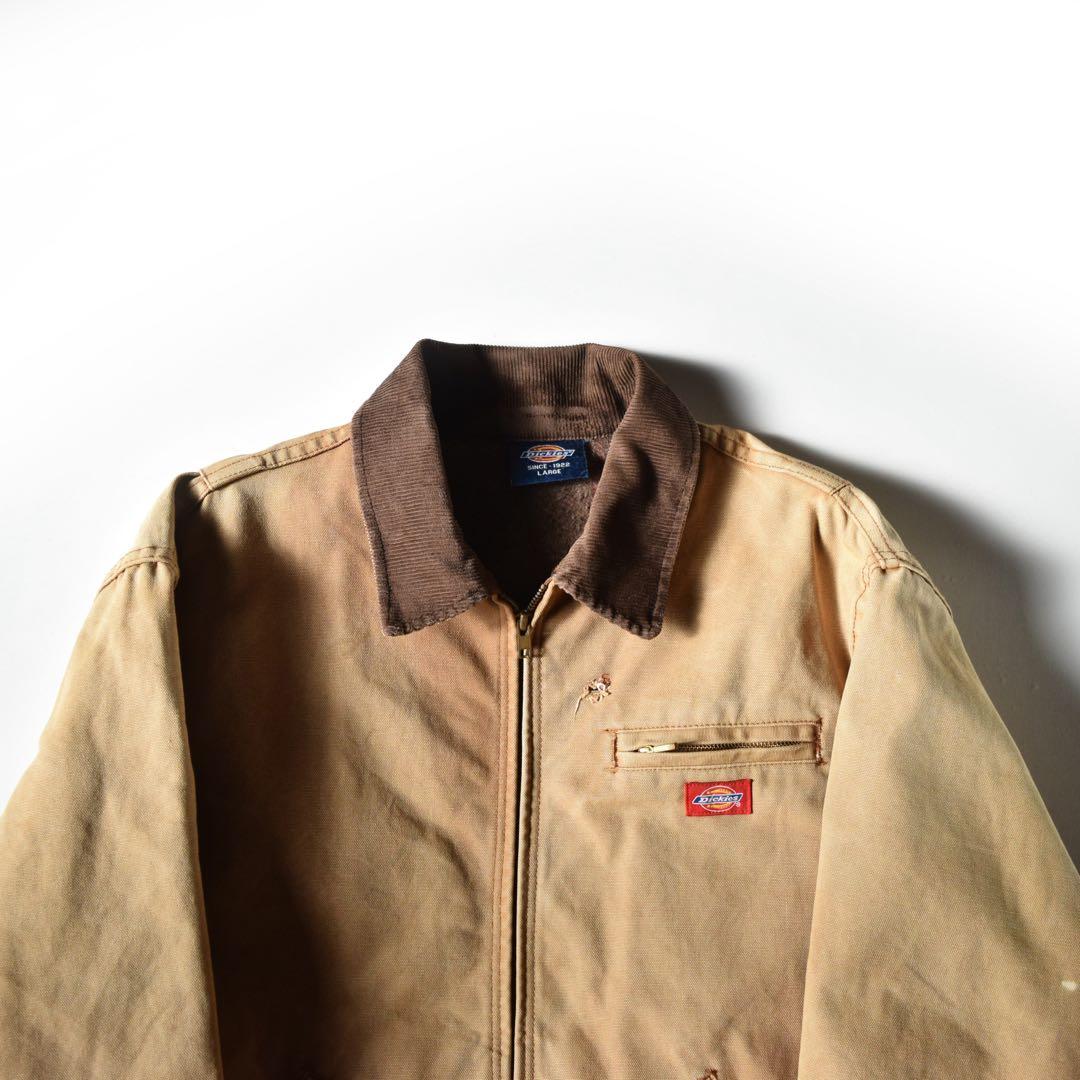 90s ディッキーズ ダック デトロイトジャケット ベージュ ワーク