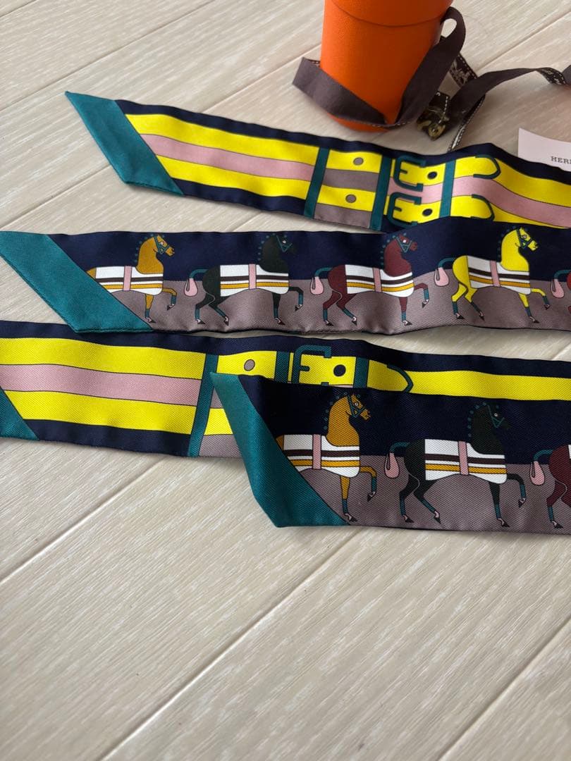 HERMESツイリー2本セット