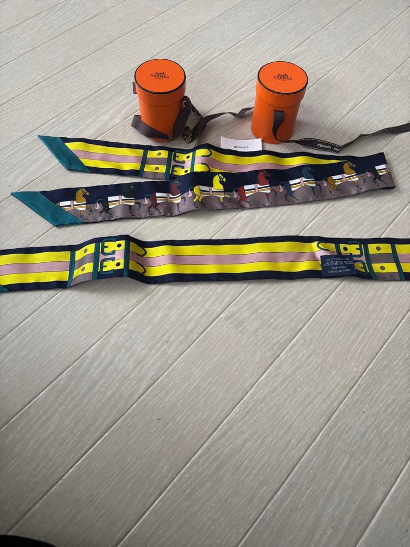 HERMESツイリー2本セット