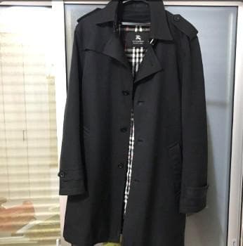 Burberry Black Label ブラック トレンチコート XL 中古・古着通販】BURBERRY BLACK LABEL (バーバリーブラックレーベル