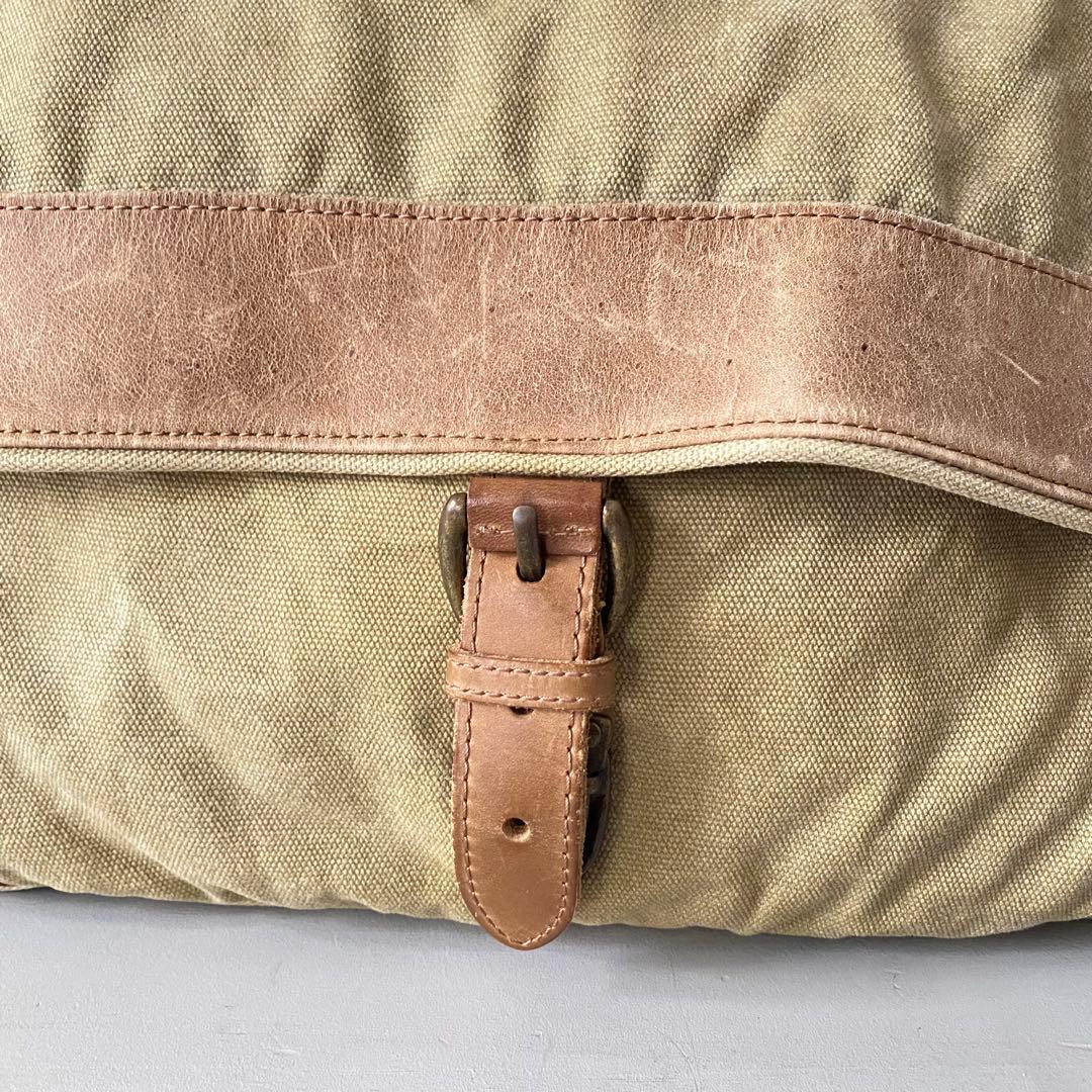 00s L.L.BEAN エルエルビーン　ショルダーバッグ　カバン　レザー　鞄