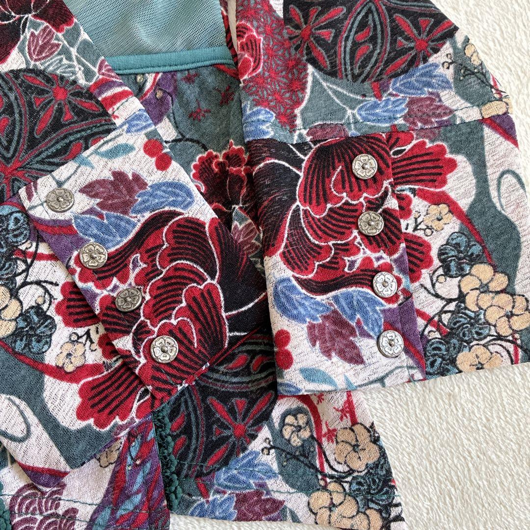 OZZ ONESTE オッズオン オッズオネスト和柄カットソー チャイナ - メルカリ