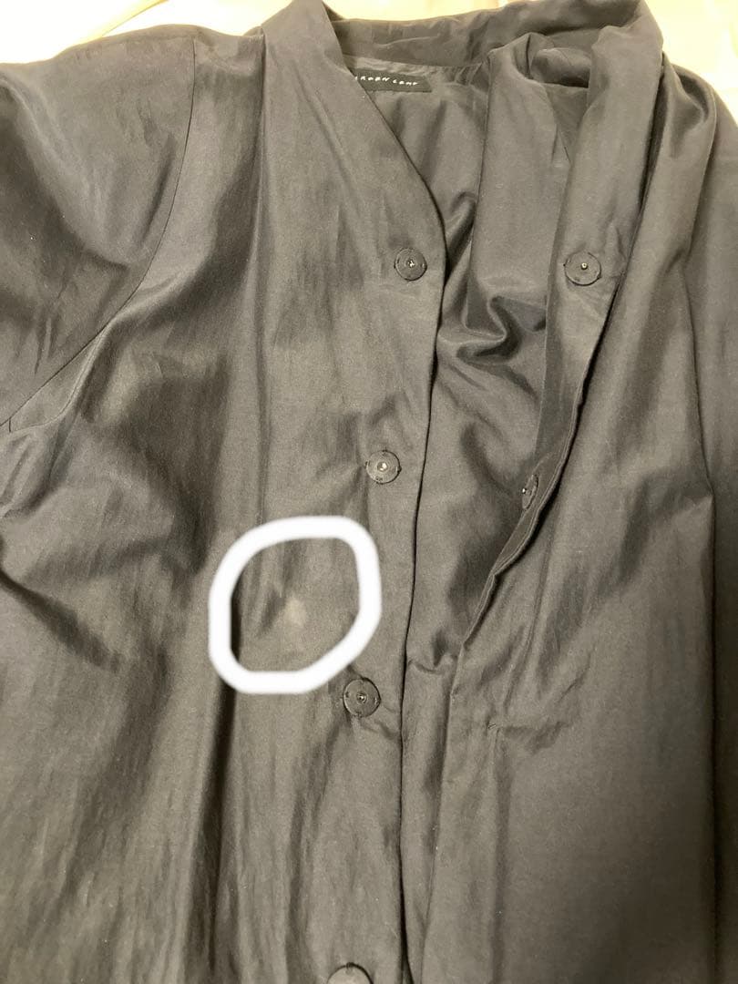 2020 ヨーガンレール シルクコットンダウンコート 黒 Lサイズ - メルカリ