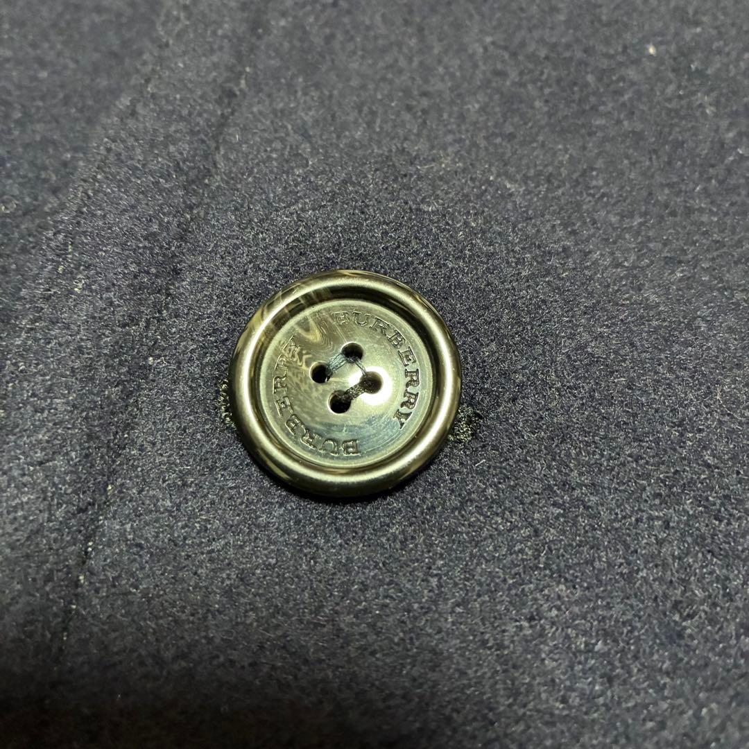 バーバリーブリッド ピーコート ノバチェック ネイビー Lサイズ 三陽