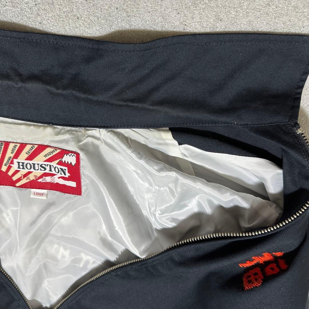 H*4様 希少旧タグ✨ メンズL ベトジャン HOUSTON 虎 地図 MAP - メルカリ