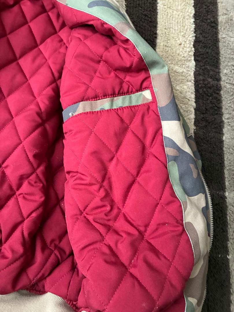 Fashion Nova Men 迷彩 MA-1 ジャケット パッチワーク - メルカリ