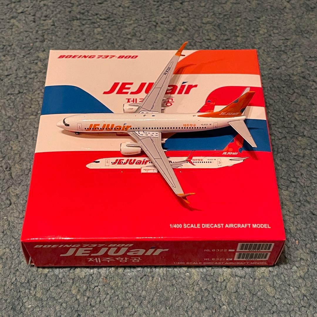 JEJU air チェジュエア 737-800 JC Wings 1:400 JC Wings 【予約商品】737-800 チェジュ航空 HL8318 1/400 [XX4199]